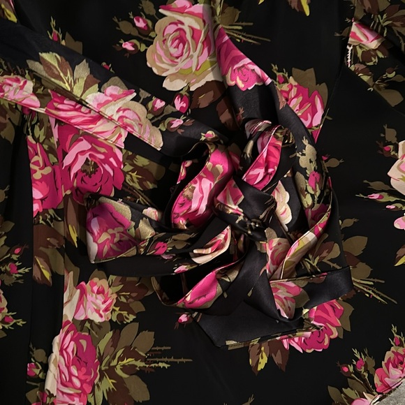 Vintage Betsey Johnson Sweetheart Floral Dress - Picture 6 of 9